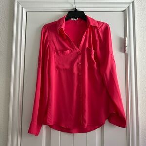 Coral buttons down shirt